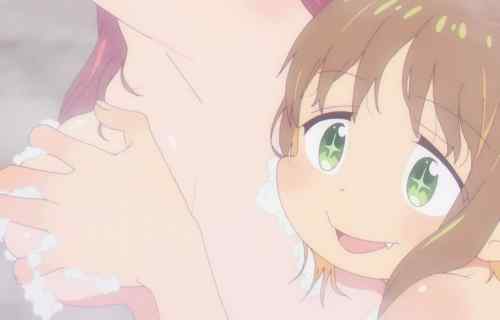 アニメ『お兄ちゃんはおしまい！』8話でえっちな女子中学生たちのエロお風呂入浴シーン！