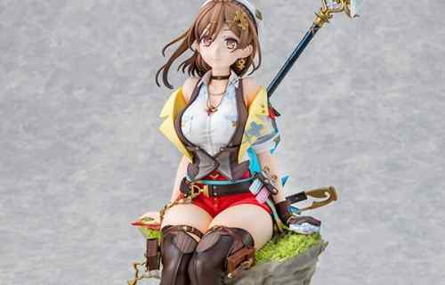  『ライザのアトリエ』ライザの座ってるポーズで太ももがすんごいムチムチのエロフィギュア！