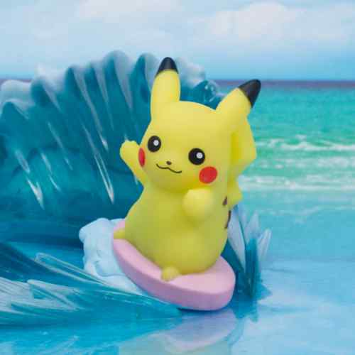 レビュー バンダイ食玩 ポケモンキッズ 30周年スペシャル vol.1編 なみのりピカチュウ