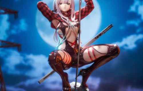 『勝利の女神：NIKKE』紅蓮のドスケベすぎるエロすぎとんでもド変態衣装のエロフィギュア！