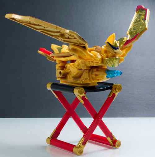  	  レビュー ミニプラ 暴太郎合体シリーズ02 オミコシフェニックス 完成編