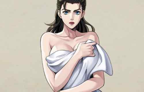 『ジョジョの奇妙な冒険 オラオラオーバードライブ』リサリサ先生がエロい裸丸見え姿で登場