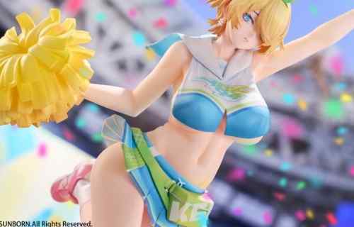 『ドールズフロントライン2』ニキータのエロすぎる下乳丸出しチアガールのエロフィギュア！