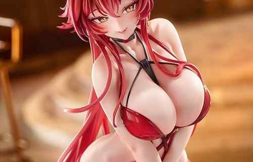 『勝利の女神：NIKKE』レッドフードのえっちすぎるおっぱいムチムチのエロドレスフィギュア！