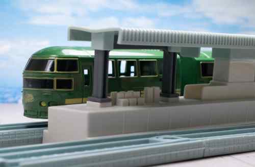 レビュー ダイソー プチ電車 キハ71系 ゆふいんの森