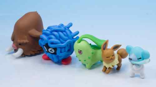 レビュー ポケモンセンター限定カプセルトイ ポケモンフィギュア 風にも負けず。