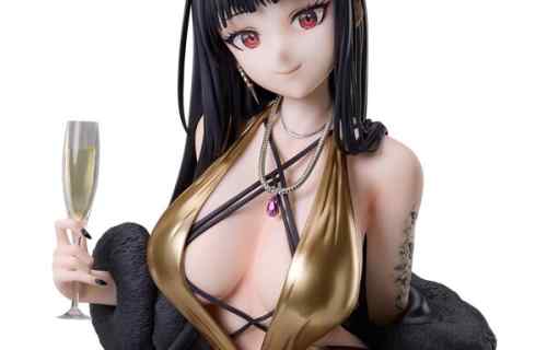 『勝利の女神：NIKKE』D：キラーワイフのエロムチムチ金ピカドレスのエロフィギュア！