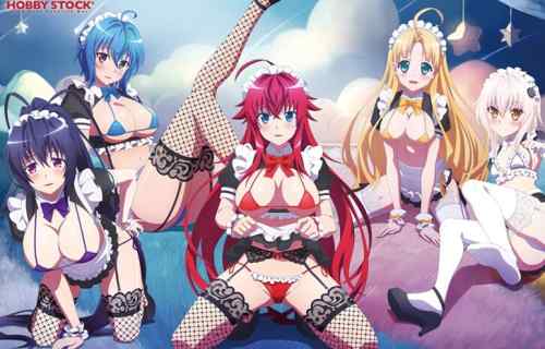 『ハイスクールD×D』エロすぎるメイドビキニ衣装のドスケベイラストのエログッズ！