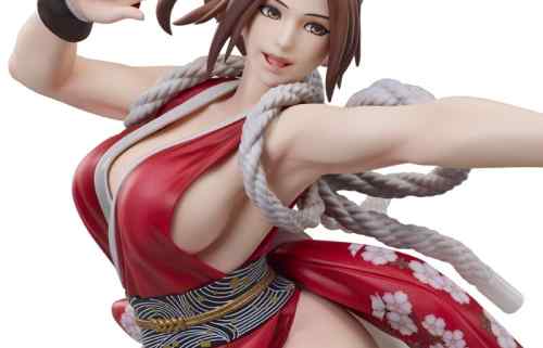『餓狼伝説 City of the Wolves』不知火舞のえっちな横乳とお尻丸見えのエロフィギュア！
