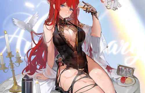 『ドールズフロントライン』えっちすぎるドレスが破れてるエロいムチムチドスケベ衣装！