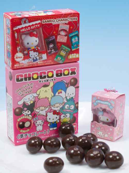 レビュー バンダイ食玩 サンリオキャラクターズ チョコボックス ボックスフィギュアコレクション