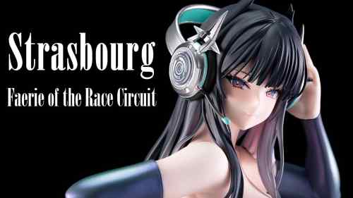 【美少女フィギュア】フリーイング「アズールレーン ストラスブール 謡精舞うサーキット」【開封フィギュアレビュー】