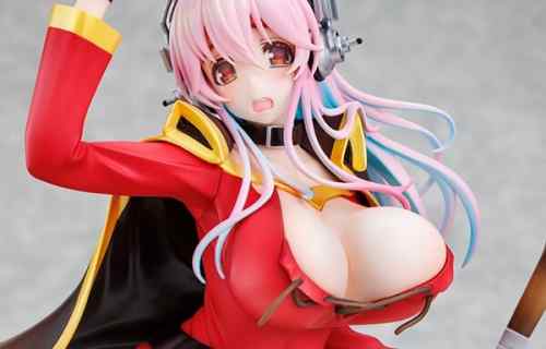 『すーぱーそに子』が『このすば』めぐみんの服を着ておっぱいはみ出てるエロフィギュア